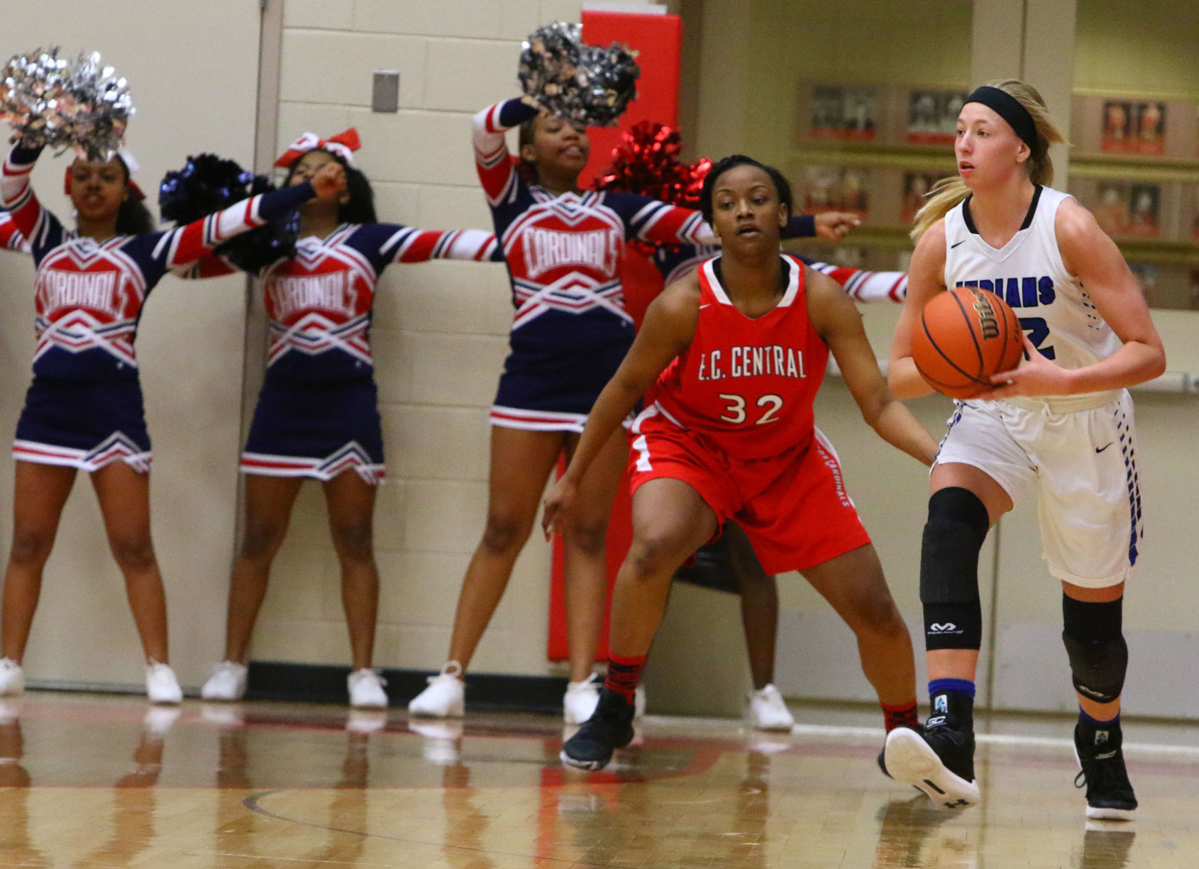 Gallery: Girls Basketball Sectional Finals - E.C. Central vs. Lake Central